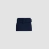 Belted mini skirt in lightweight organic cotton tweed