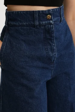 Bermudas in cotton denim