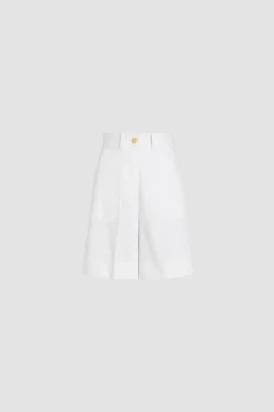 Bermudas in organic cotton gabardine