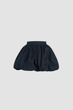 Bubble mini skirt in recycled faille