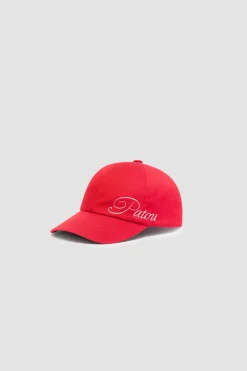Embroidered Patou logo cap in cotton