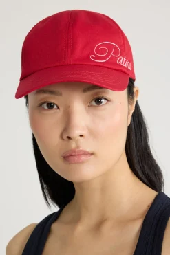 Embroidered Patou logo cap in cotton