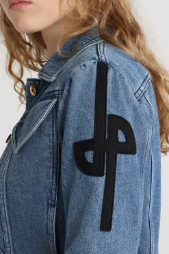 Iconic denim jacket in cotton