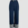 Iconic denim trousers