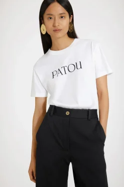 Iconic long trousers in organic cotton gabardine