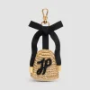 Keyholder in raffia