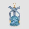 Keyholder in raffia