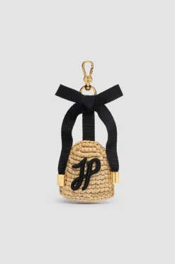 Keyholder in raffia