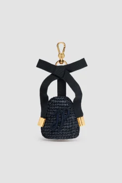Keyholder in raffia