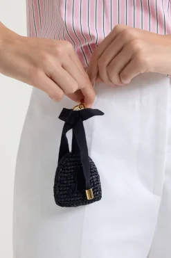Keyholder in raffia
