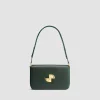 Le Classic Lock bag in leather