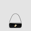 Le Lock Baguette bag in leather