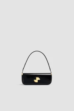 Le Lock Baguette bag in leather