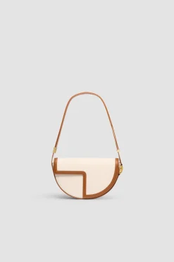 Le Patou bag in leather and canvas