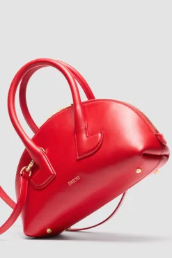 Le Patou Bowling bag in leather