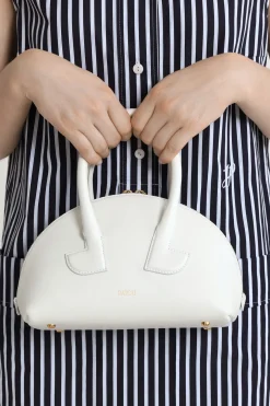 Le Patou Bowling bag in leather