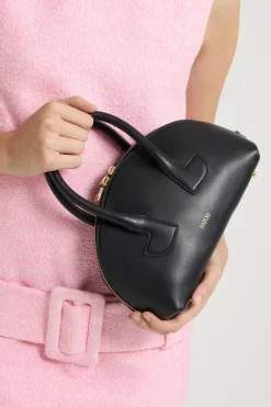 Le Patou Bowling bag in leather