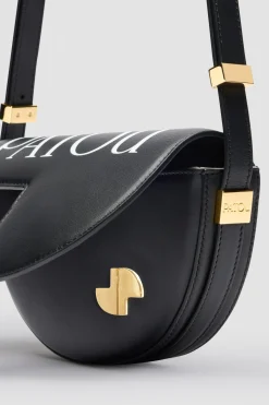 Le Petit Patou logo bag in leather
