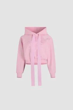 Medallion hoodie in organic cotton