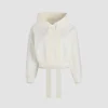 Medallion hoodie in organic cotton