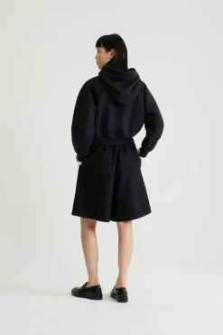 Medallion hoodie in organic cotton