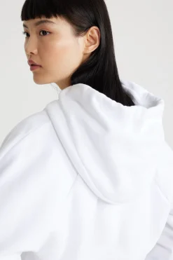 Medallion hoodie in organic cotton