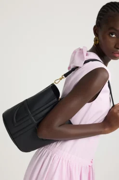 Medium JP bucket bag in leather