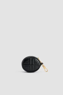 Mini JP pouch in leather
