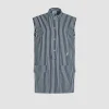 Mini shirt dress in printed organic cotton poplin