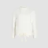 Patou logo embroidered sweatshirt in organic cotton