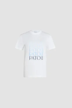 Patou logo t-shirt in organic cotton