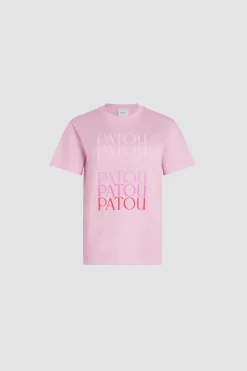 Patou logo t-shirt in organic cotton