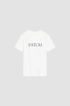 Patou logo t-shirt in organic cotton