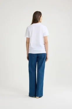 Patou logo t-shirt in organic cotton