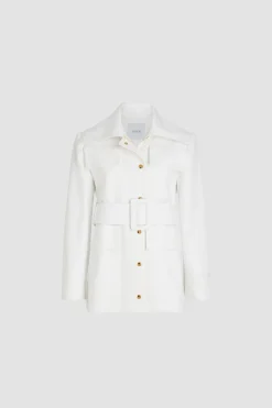 Safari parka in organic cotton gabardine