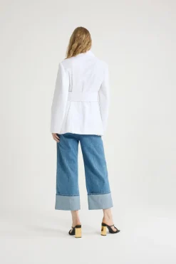 Safari parka in organic cotton gabardine
