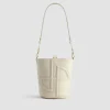 Small JP bucket bag in leather