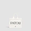Small Patou tote in cotton canvas