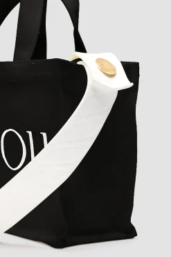 Small Patou tote in cotton canvas