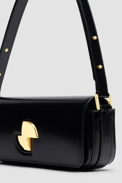 Le Lock Baguette bag in leather