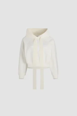 Medallion hoodie in organic cotton