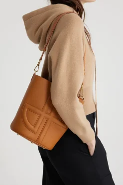 Medium JP bucket bag in leather