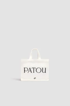 Small Patou tote in cotton canvas