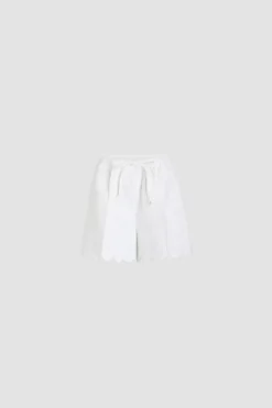 Summer shorts in quilted sustainable viscose blend